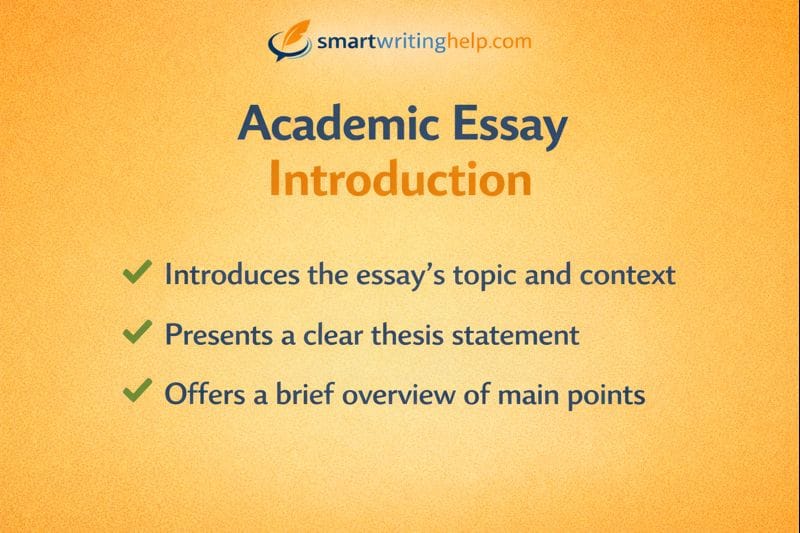 Academic Essay Inroduction